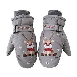 Innerternet Winterhandschuhe Kinder Wasserdichte Handschuhe Jungen Mädchen Kinderhandschuhe Skihandschuhe Thermohandschuhe Winddicht Fäustling mit Klettverschluss Schöner Druck für 1-6 Jahre… von Innerternet