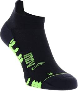 Inov-8 Trailfly Ultra Low Sock 001004-BKGN-01, Unisex socks, black, 36-40 EU von Inov-8