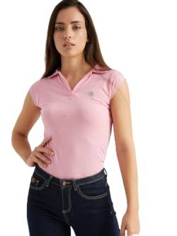 Kurzarm-Poloshirt für Damen Inside von Inside