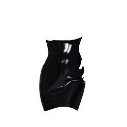 Insistline - Erotisches Datex Spanking Minikleid ouvert schwarz - Gr. M von Insistline