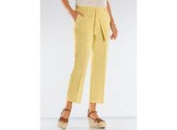 Culotte INSPIRATIONEN Gr. 52, Normalgrößen, gelb (zitrone) Damen Hosen Culottes Hosenröcke von Inspirationen