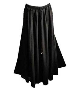 Inter-Moden Steampunk - Damen Langer Gothic Rock Mila schwarz von Inter-Moden