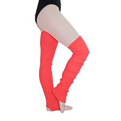 Intermezzo Damen Leg-Warmers Maxical 2020 – Farbe: Neon Orange (031) – Größe: Einheitsgröße von Intermezzo