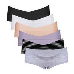 Intimate Portal Umstandsunterhosen Umstandsslips Schwangerschaft Postpartum Unterwäsche Schwangerschaftsslips 6er-Pack Favorit S von Intimate Portal