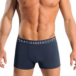 Intimitaly Baci & Umarmungen Set 6 Herren-Boxershorts aus elastischer Baumwolle, Bao1102, Large von Intimitaly