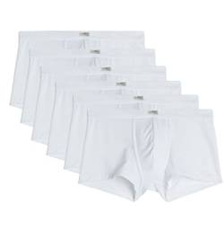 Intimitaly Liabel® 6er Pack | Boxershorts für Herren | Unterhosen Männer | Baumwolle | Weiß | farbige Unterwäsche für Herren XXL von Intimitaly