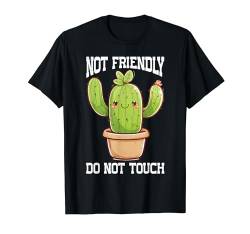 Not Friendly, Do Not Touch - - ---- T-Shirt von Introvertiert FH