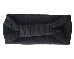 Invero, Merino Stirnband Marie, 100% Wolle (Schwarz) von Invero