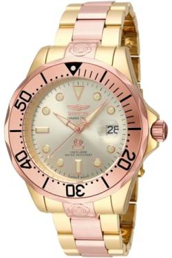 INVICTA 16039 - Herrenuhr, Edelstahlarmband, goldfarben, Gold, Armband von Invicta