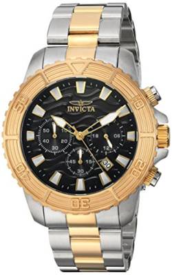 Invicta 24003 Pro Diver Herren Uhr Edelstahl Quarz schwarzen Zifferblat von Invicta