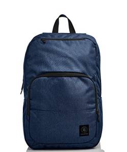 Invicta Easy Small Office Rucksack, Blau, 16 l, fasst bis zu 15,6 Zoll Laptop - Arbeit von Invicta