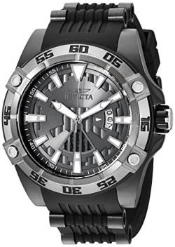 Invicta Herren analog Automatik Uhr mit Silikon Armband 26523 von Invicta