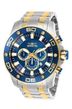 Invicta Pro Diver Herren-Armbanduhr Armband Edelstahl + Gehäuse Quarz 26082 von Invicta