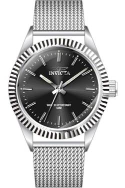 Invicta Specialty 45705 Quarz Herrenuhr - 43mm, Silber, 43, Armband von Invicta