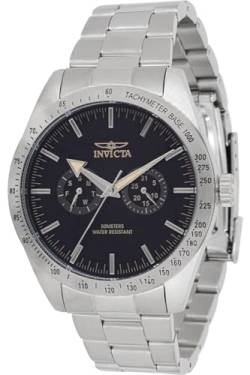 Invicta Specialty 45971 Quarz Herrenuhr - 44mm, Silber, 44, Armband von Invicta