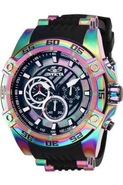 Invicta Speedway Herren-Armbanduhr Armband Kunststoff Schwarz Quarz 25511 von Invicta