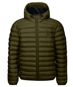 invicta Herren Jacke mit Kapuze Kapselkapsel, 37, XL von Invicta