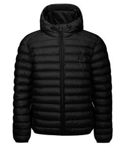 invicta Herren Jacke mit Kapuze Kapselkapsel, 7, S von Invicta