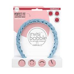 invisibobble Hairhalo Haarreif Denim I 1x verstellbarer Jeans Haarreifen Mädchen & Damen, weich, haarschonend und bequem I das Original designed im Herzen Münchens von Invisibobble