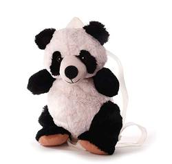 Panda-Rucksack Inware schwarz-weiß, 33x18 cm von Inware