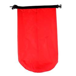 Inzopo 5L 10L 20L Outdoor Rafting Stuff Sack Dry Bag Pouch Roll Top Waterproof Duffel Dry Gear Bag for Kajak Canoeing Camping Red 20L von Inzopo