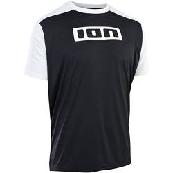 Ion Logo Fahrrad Trikot kurz schwarz/weiß 2023: Größe: XL (54) von Ion