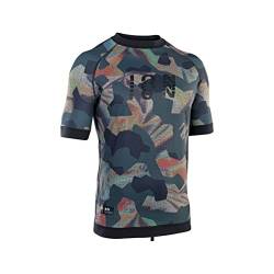 Ion M Rashguard Maze Short-Sleeve Grau, Herren Oberteil, Größe M - 50 - Farbe Grey Camo von Ion