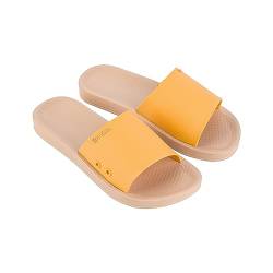 Ipanema Damen ANAT Classic Slide FEM Schiebe-Sandalen, BEIGE/Yellow, 43 EU von Ipanema