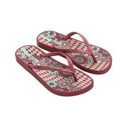 Ipanema Damen ANAT. TEMAS XIV FEM Flipflop, RED/PINK/Green, 43 EU von Ipanema