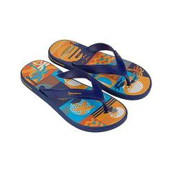 Ipanema Herren POSTO 10 TEMAS VI AD Flipflop, Blue/Blue/Yellow, 42 EU von Ipanema