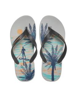 Ipanema Herren Post 10 Themen Iv Ad Flipflop, Grau/Orange/Blau, 44 EU von Ipanema