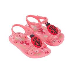 Ipanema Mädchen Daisy II Baby Sandale, PINK/PINK/RED, 24 EU von Ipanema