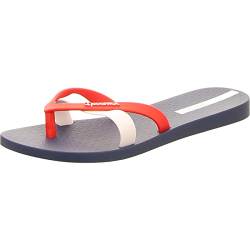 Ipanema Mädchen Kirei fem Zehentrenner, 8980 Blue Red White, 35/36 EU von Ipanema