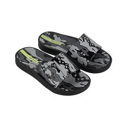 Ipanema URBAN V Slide Kids Schiebe-Sandalen, Black/Black/Grey, 31 EU von Ipanema