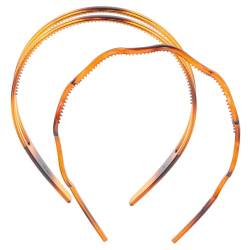 Ipetboom 2St Stirnband Haarband hair-band Damen Stirnbänder Mode schlichte Stirnbänder Haargummi rutschfeste Stirnbänder für das Training Haarreifen für Mädchen gewöhnliche von Ipetboom