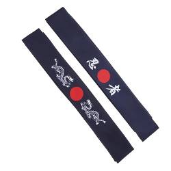 Ipetboom 4 Stück Japanisches Haarband Herren-Kopftuch Hachimaki-Bandana-Krawatte Haargummis Sushi japanische Haaraccessoires japanisches Stirnband Kleidung Wasserhahn Gürtel Haarseil binden von Ipetboom