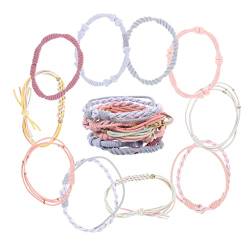 Ipetboom Damenarmbänder 20St Stirnband-Set Haargummis für dünnes Haar Pferdeschwanzhalter Boho-Haarschmuck kleine Haargummis koreanische haarzusätze Handbuch Haarseil Haarring Gummiband von Ipetboom