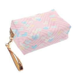 Ipetboom Make-up-Taschen mit großem Fassungsvermögen Kosmetiktaschen mit Reißverschluss aufbewahrungssack Storage Pockets Handtaschen Schminktasche für Damen Reise-Make-up-Taschen tragbar von Ipetboom
