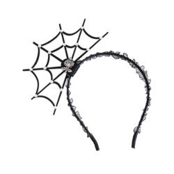 Ipetboom halloween schminke halloween make up heloween kostüme halloween kostüme spinnen haarreif halloweendeko Abschlussball Spinnennetz Verpackungsmaschine Stirnband Kopfbedeckung von Ipetboom