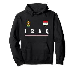 Iraq Sport-/Fußballtrikot mit Flagge, Fußball Pullover Hoodie von Iraq National Pride Iraqi Tees