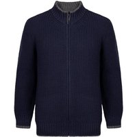 Irelandseye Wolljacke Rockbrook Ribbed Cardigan Men von Irelandseye