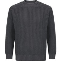 Irelandseye Wollpullover Crosshaven Ribbed Crew Neck Sweater Men von Irelandseye