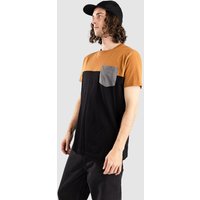 Iriedaily Block Pocket 2 T-Shirt cara black von Iriedaily