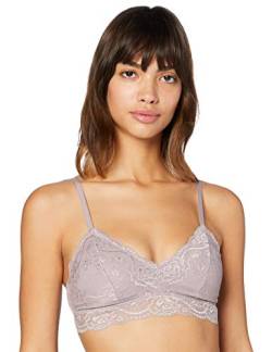 Iris & Lilly Damen Bustier aus Spitze, Staublila, 42 von Iris & Lilly