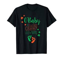 O Baby Irish Kleeblatt St Patricks Tag Schwangere Mama T-Shirt von Irish Saint Patrick's Day Merch