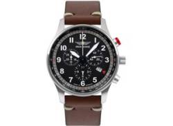 Chronograph IRON ANNIE "F13 Tempelhof, 5688-2" Armbanduhren braun (dunkelbraun) Herren Fliegeruhr Quarzuhren von Iron Annie