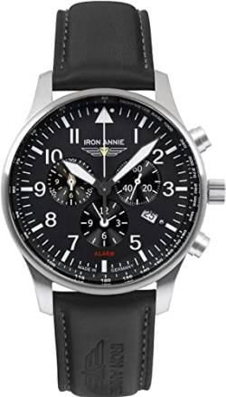 Iron Annie Herren-Armbanduhr Chronograph Schwarz 5682-2 von Iron Annie