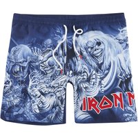 Iron Maiden Badeshort - EMP Signature Collection - M bis 3XL - für Männer - Größe 3XL - multicolor  - EMP exklusives Merchandise! von Iron Maiden