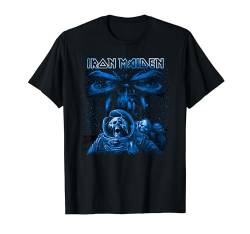 Iron Maiden - Blue Album Spaceman T-Shirt von Iron Maiden