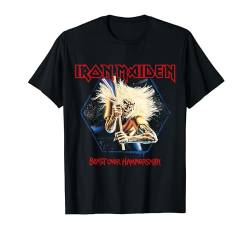 Iron Maiden - Cover Hexagon Crop T-Shirt von Iron Maiden